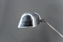 Cargar imagen en el visor de la galería, Importante Lampe de Bureau, Chrome, Aluminium et Marbre, Art Déco Moderniste, France, Circa 1930

