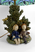 Загрузить изображение в средство просмотра галереи, Lampe sculpture en céramique, l'enfance onirique – Waltraud Schilder, Allemagne, vers 1970
