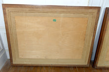 将图片加载到图库查看器，Exceptionnelle paire d'importantes tapisseries brodées Art Déco à décor de chasse primitive mythifiée, France, Vers 1930
