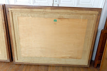 将图片加载到图库查看器，Exceptionnelle paire d'importantes tapisseries brodées Art Déco à décor de chasse primitive mythifiée, France, Vers 1930
