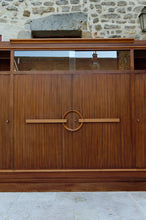 Загрузить изображение в средство просмотра галереи, Bibliothèque / cabinet de travail Art Deco moderniste, attribuée à Auguste Vallin, France, circa 1930
