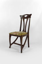Lade das Bild in den Galerie-Viewer, Salon Art Nouveau 3 éléments, 2 bergères et 1 chaise, France, Circa 1900
