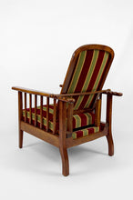 Load image into Gallery viewer, Fauteuil / chaise longue Morris, Arts &amp; Crafts, Royaume-Uni, circa 1900
