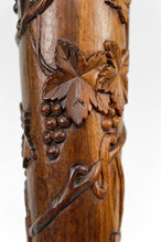 Load image into Gallery viewer, Lampadaire asiatique en bois sculpté, Indochine, circa 1900
