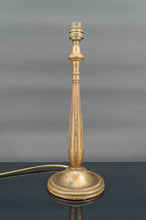 Cargar imagen en el visor de la galería, Lampe Art Deco en bois doré, France, Circa 1920
