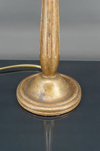Cargar imagen en el visor de la galería, Lampe Art Deco en bois doré, France, Circa 1920
