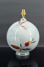 将图片加载到图库查看器，Lampe boule par la Faïencerie de Sainte Radegonde pour Primavera, Art Deco, France, circa 1925

