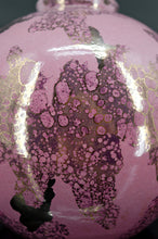 Загрузить изображение в средство просмотра галереи, Lampe boule en céramique rose et nacrée par Marguerite Briansau, Art Deco, France, circa 1930

