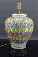 Загрузить изображение в средство просмотра галереи, Lampe en céramique Deruta, Italie, circa 1970-1980
