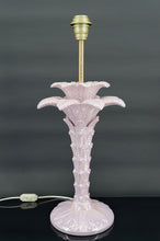 Charger l&#39;image dans la galerie, Lampe Palmier en céramique rose nacrée, Italie, circa 1960
