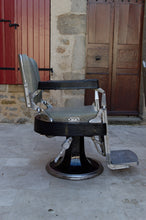 将图片加载到图库查看器，Lot de 3 fauteuils Art Deco de coiffeur / barbier, WITUB, France, circa 1940
