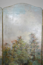 Lade das Bild in den Galerie-Viewer, Paravent peint post-impressionniste par Charles Frechon, France, 1894
