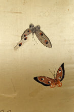 Загрузить изображение в средство просмотра галереи, Paravent japonisant Louis XV, &quot;Aux oiseaux&quot;, France, Circa 1880

