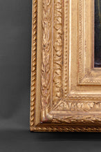Cargar imagen en el visor de la galería, Peinture Italienne du XIXe, scène lacustre
