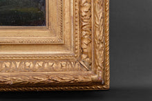 Lade das Bild in den Galerie-Viewer, Peinture Italienne du XIXe, scène lacustre
