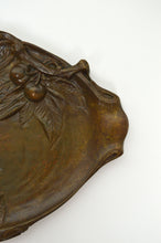 将图片加载到图库查看器，Vide-poche Art Nouveau en bronze, vers 1900
