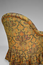 Charger l&#39;image dans la galerie, Paire de fauteuils crapauds, motif paisley

