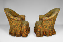 Cargar imagen en el visor de la galería, Paire de fauteuils crapauds, motif paisley
