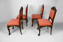 Загрузить изображение в средство просмотра галереи, Lot de 4 chaises japonisantes attribuées à Gabriel Viardot, France, circa 1880
