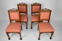 Charger l&#39;image dans la galerie, Lot de 4 chaises japonisantes attribuées à Gabriel Viardot, France, circa 1880
