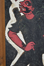 Cargar imagen en el visor de la galería, Panneau peint Thaïlandais signé Prasit, 1966

