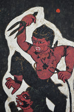 Load image into Gallery viewer, Panneau peint Thaïlandais signé Prasit, 1966
