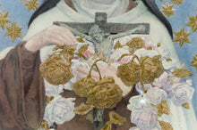 Загрузить изображение в средство просмотра галереи, Lithographie Sainte Thérèse de Lisieux par Edgard Maxence, 1927
