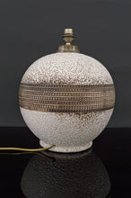 Charger l&#39;image dans la galerie, Lampe ronde en céramique style Besnard, circa 1930
