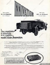 Cargar imagen en el visor de la galería, Malle automobile Innovation, années 1920
