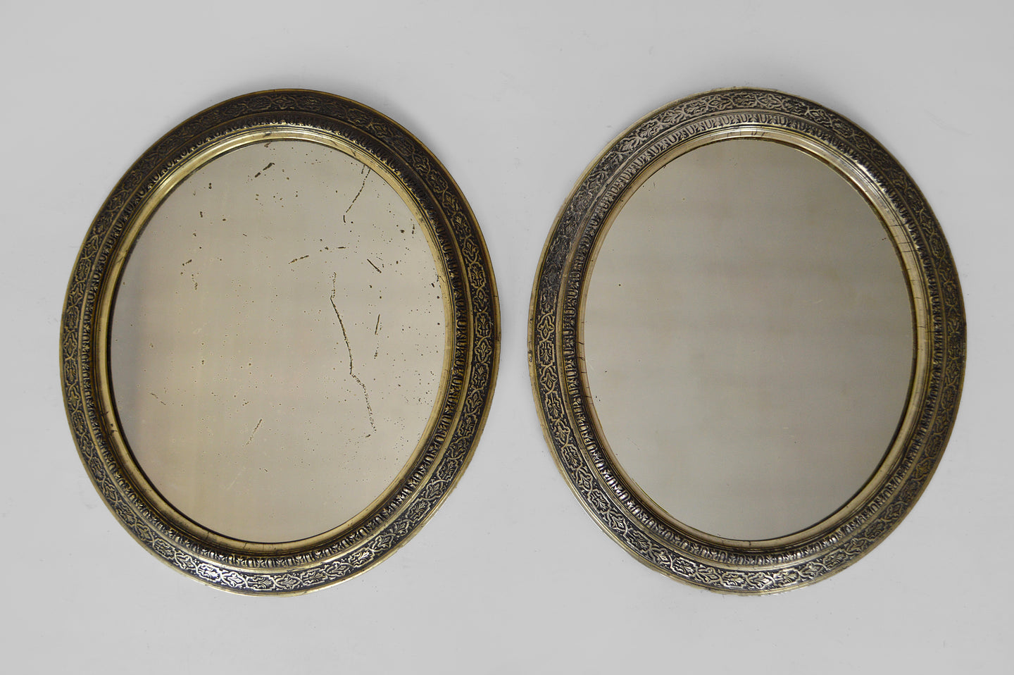 Paire de miroirs Napoléon III, France, XIXe