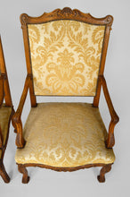 将图片加载到图库查看器，Paire de fauteuils style Louis XV en chêne sculpté
