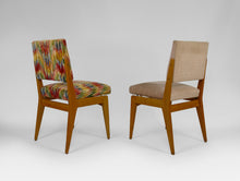 将图片加载到图库查看器，Paire de chaises Mid-Century Modern, France, circa 1950
