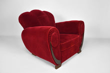 Load image into Gallery viewer, 4 fauteuils club Art Deco, France, 1930-1940
