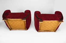 Cargar imagen en el visor de la galería, 4 fauteuils club Art Deco, France, 1930-1940
